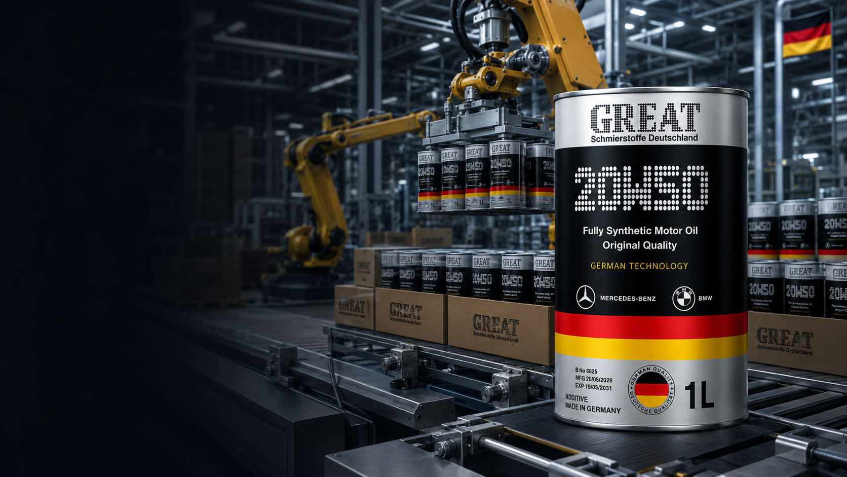 GREAT robotic packaging line